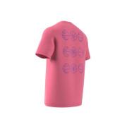 T-shirt adidas Lil Stripe Hoops Graphic
