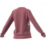Sweatshirt woman adidas Essentials Logo Colorblock Fleece