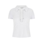 Women's lace-up polo shirt Guess Jordin