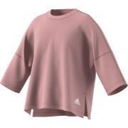 Sweatshirt girl adidas Yoga Lounge Cotton Comfort