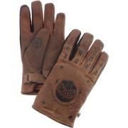 Winter leather motorcycle gloves Helstons Kustom