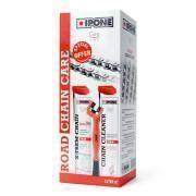 Road chain cleaner pack Ipone