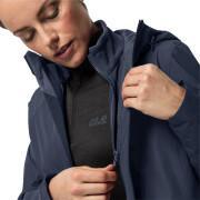 Women's waterproof jacket Jack Wolfskin norrland 3in1