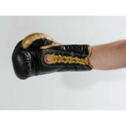 Leather boxing gloves with laces Kwon Professional Boxing