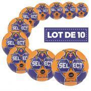 Pack of 10 balloons Select Mundo orange/violet