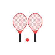 Beach tennis racket Lynx Sport (x2)