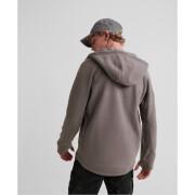 Fleece hoodie with zip Superdry