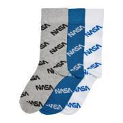 Children's socks Mister Tee Nasa Allover (x3)