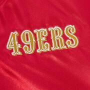 Women's lightweight satin jacket San Francisco 49ers