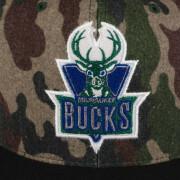 Cap Milwaukee Bucks hwc camo flannel
