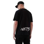 T-shirt Brooklyn Nets NBA Metallic