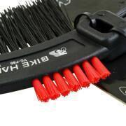 Nylon bike cleaning brush with integrated scraper (ideal for breaker, chain, derailleur, bearings...) Newton