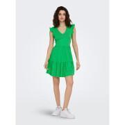 Ruffled dress for women Only May