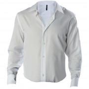 Shirt Kariban ajustée blanc