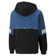 Full zip sweatshirt for kids Puma Power Colorblock FL B
