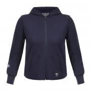 Full zip jacket for women Errea contemporary fleece