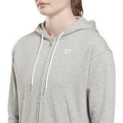 Women's zip-up hoodie Reebok Identity Small Logo French Terry