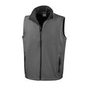 Printable sleeveless jacket Result Softshell