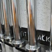 Vertical wall bar storage kit Fit & Rack