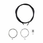 Brake cable sets with stainless steel cable ends and sheath ends Shimano