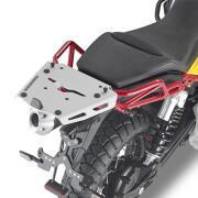 Aluminium motorcycle top case support Givi Monokey Moto Guzzi V85 TT (19 à 21)