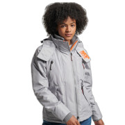 Women's hooded waterproof jacket Superdry Mountain