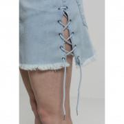 Women's Urban Classic denim skirt lace up