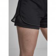 Women's Urban Classic double layer mesh shorts