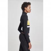 Woman's Urban Classic 3-tone long zip t-shirt