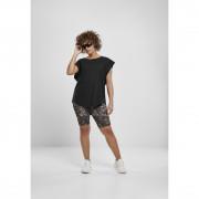 Cycling shorts for women Urban Classics high waist camo tech (Large sizes)