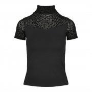 Women's T-shirt Urban Classics flock lace turtleneck (grandes tailles)
