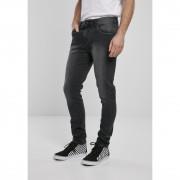 Denim Pants Urban Classics slim fit zip (Large sizes)