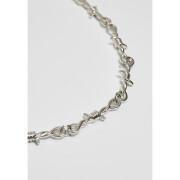 Necklace Urban Classics barbed wire