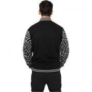 Urban Classic 2-tone zebra college jacket