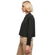 Oversized short sleeve polo shirt for women Urban Classics