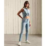 Women's high waist skinny jeans Superdry