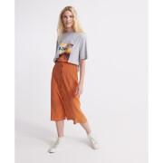 Mid-length skirt for women Superdry Valley