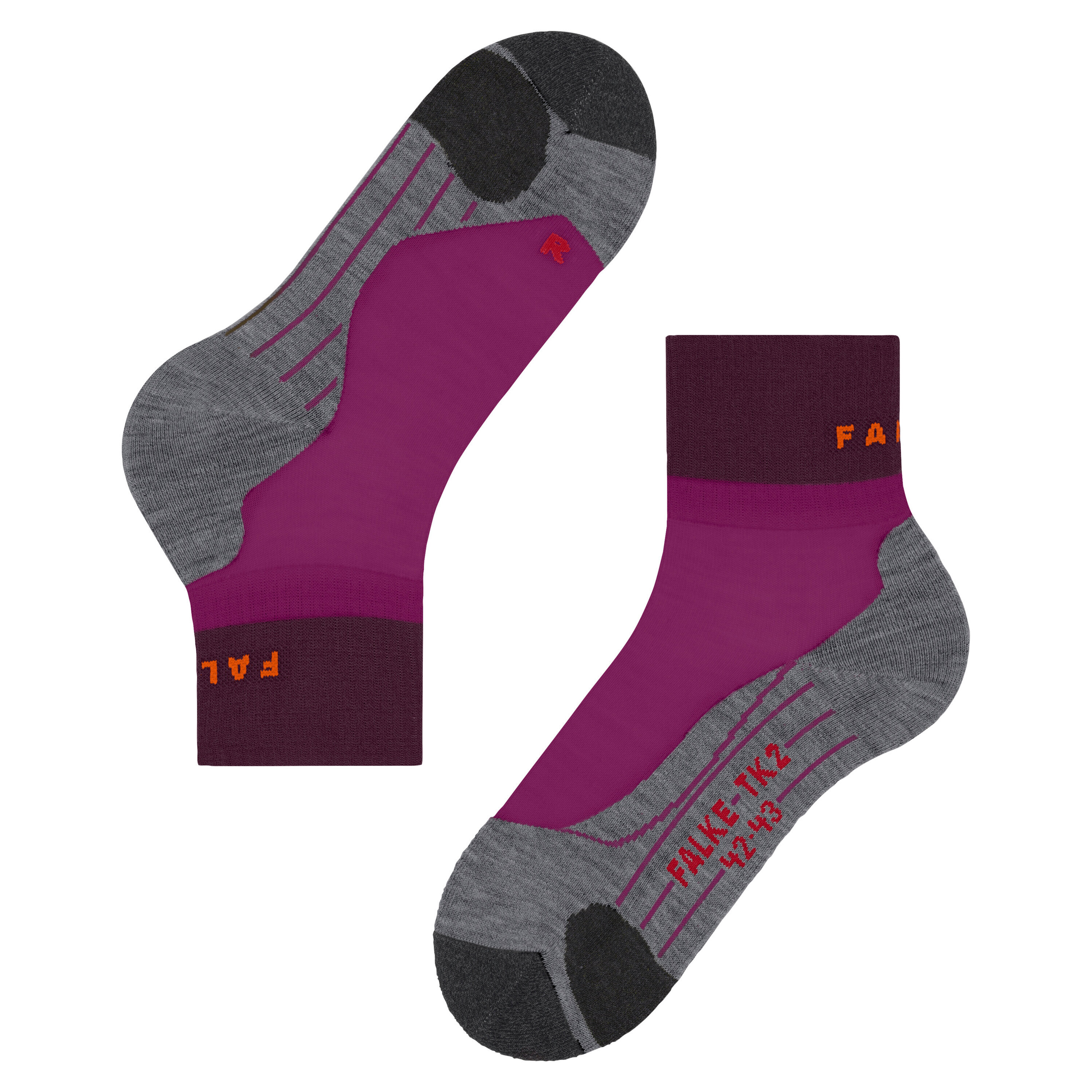 women's short socks falke tk2 explore