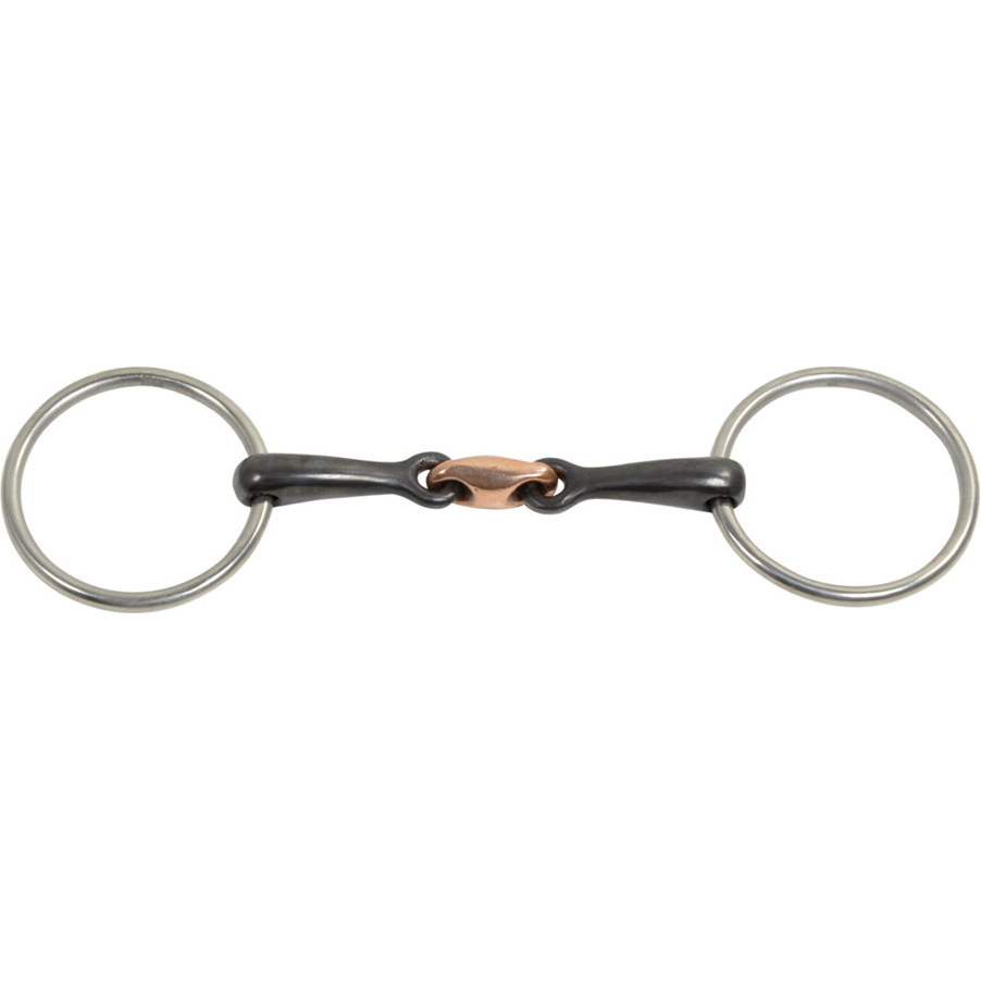 Double snaffle bits for horses HorseGuard Sweet Iron